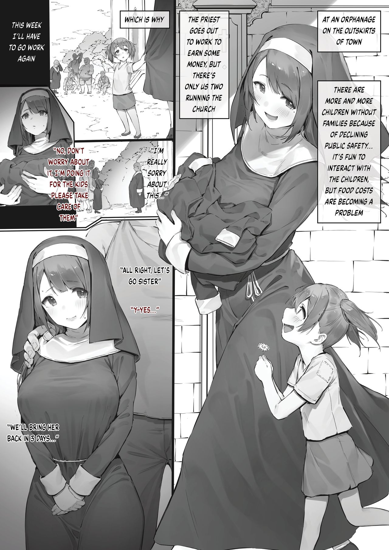 Sister's work page 1