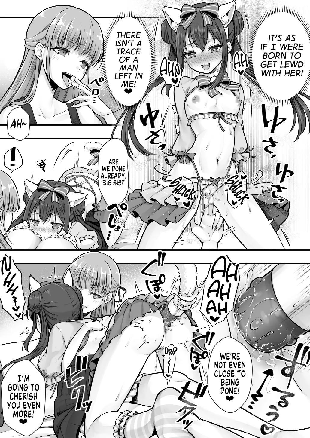 Sisterification! This Chick Doesn't Want a Boyfriend! She Desires a Cute Little Sister! page 33