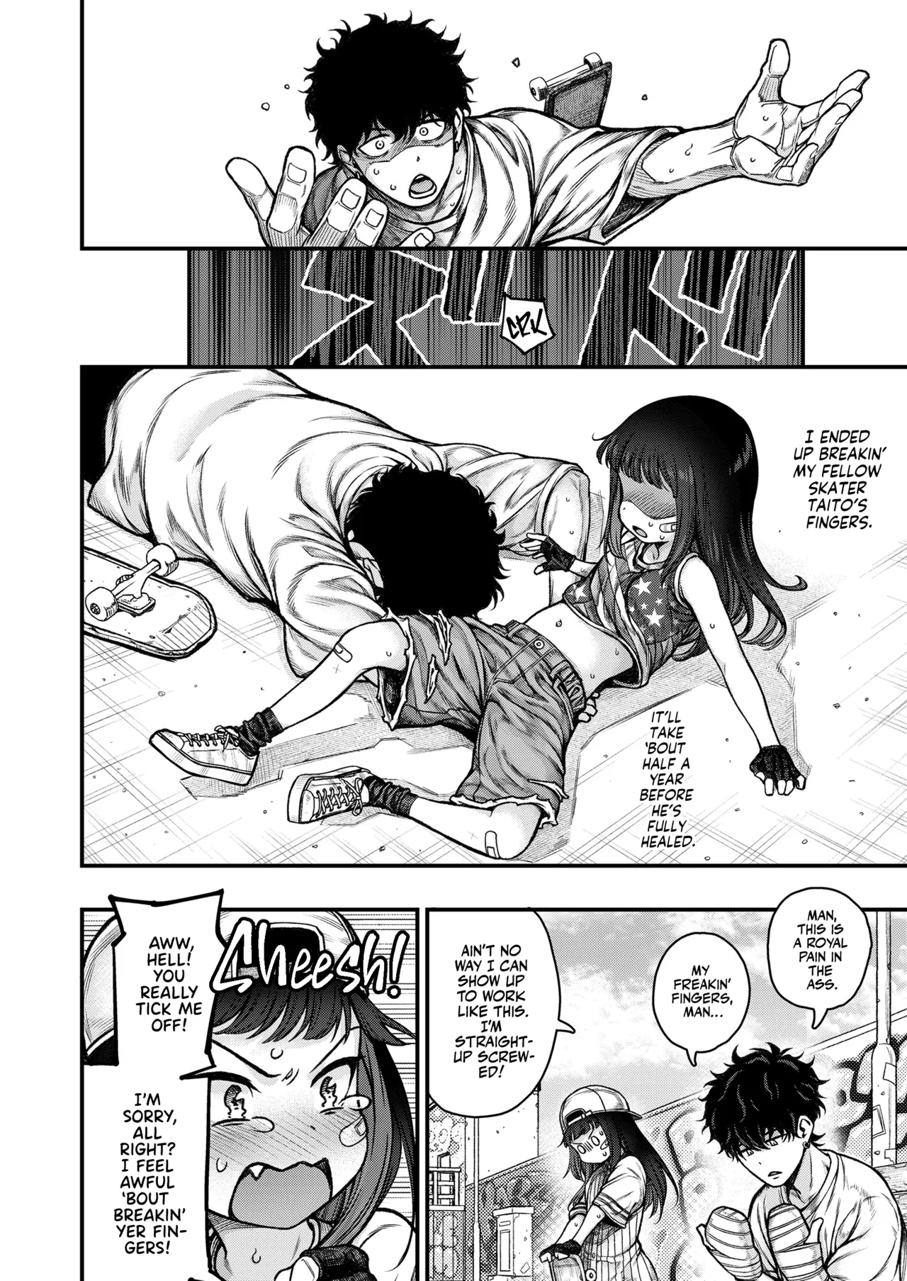 SK8er Girl Lends Me a Hand! page 2