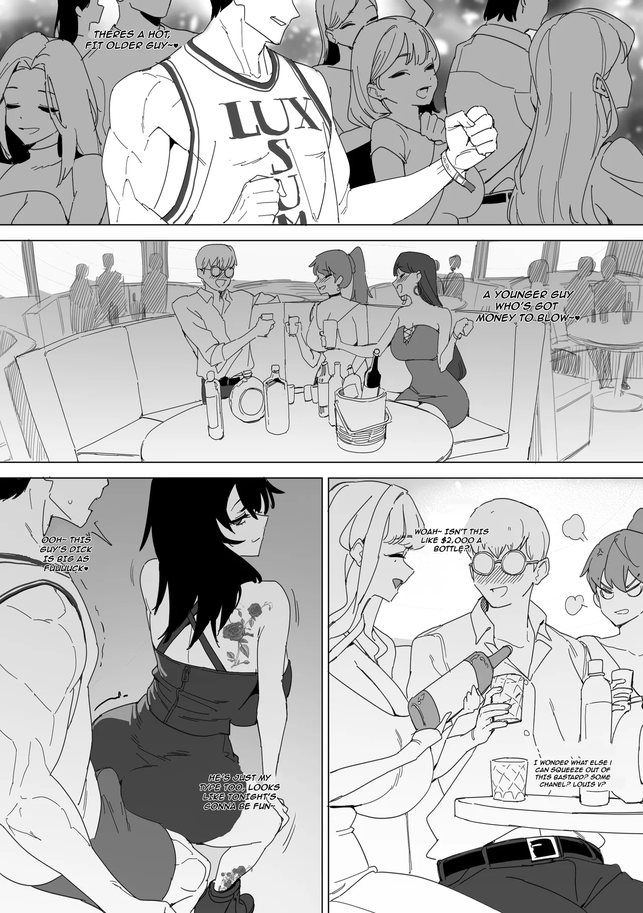 Slave Sisters ~Club Chapter 1~ page 3