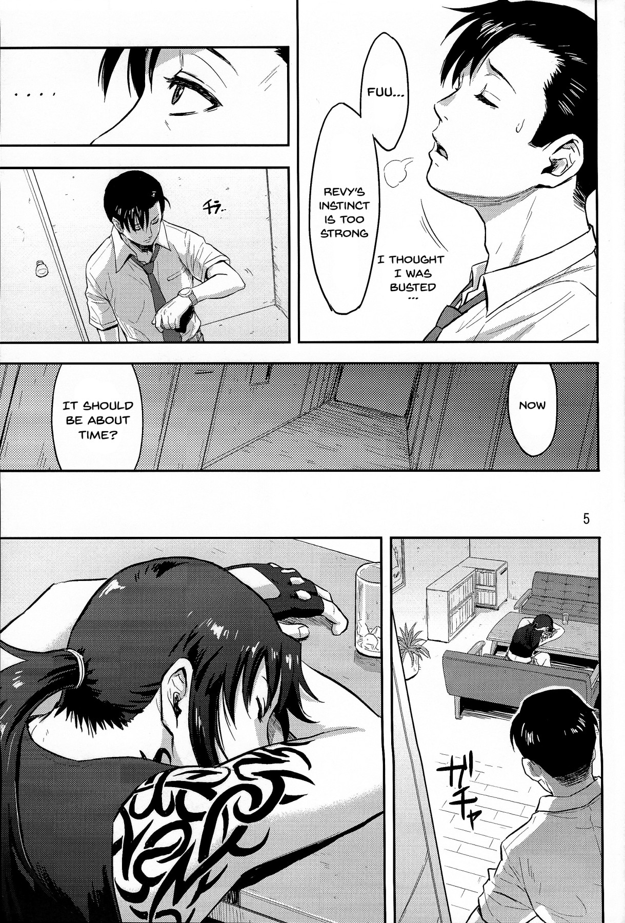 Sleeping Revy page 4