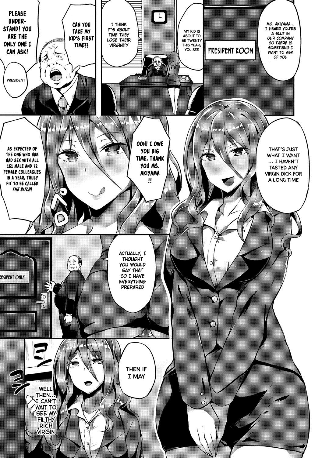 Slutty Bitch VS Young Virgin Futanari page 5