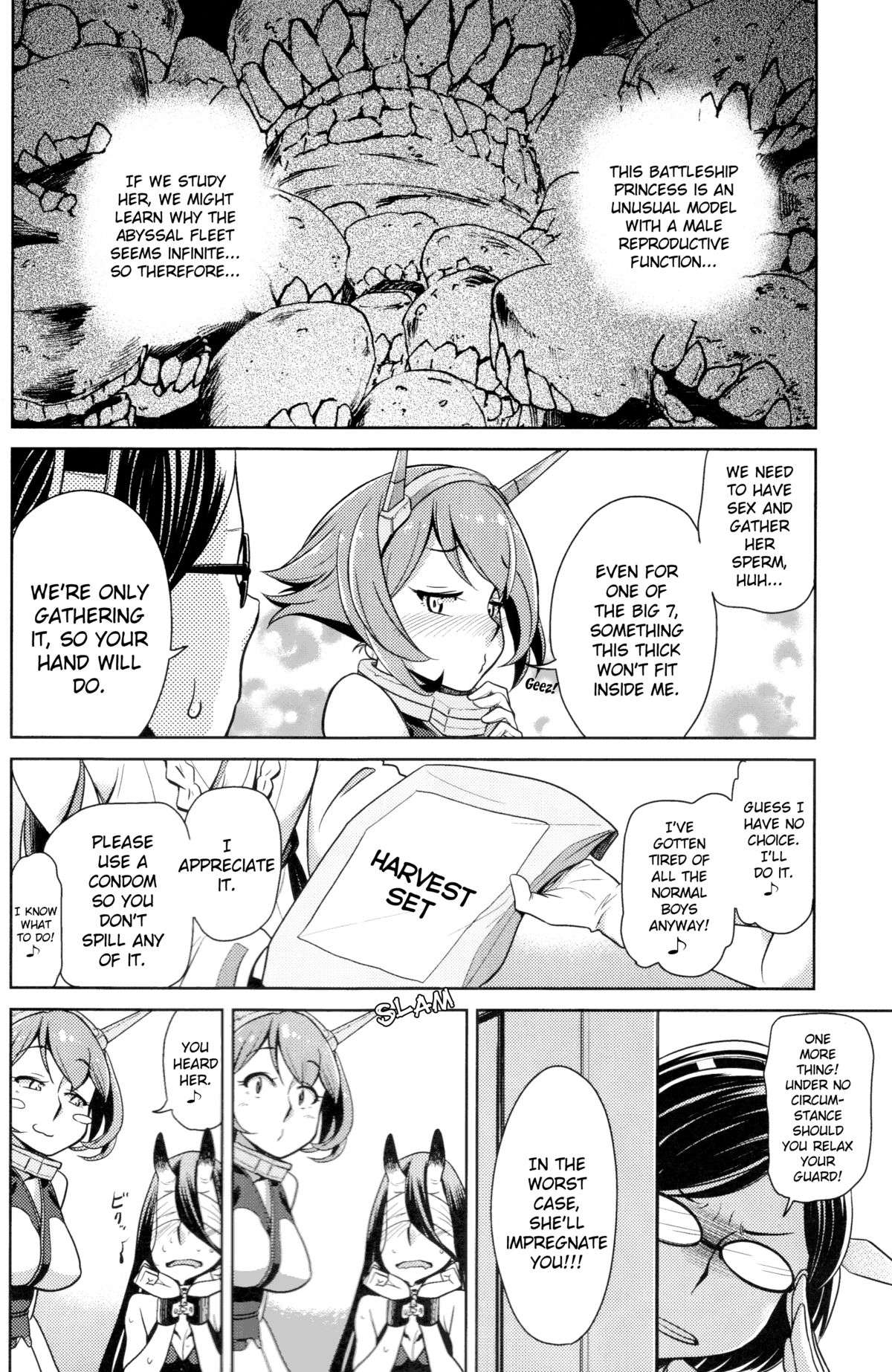 Slutty Mutsu-chan's Gathering Mission page 7