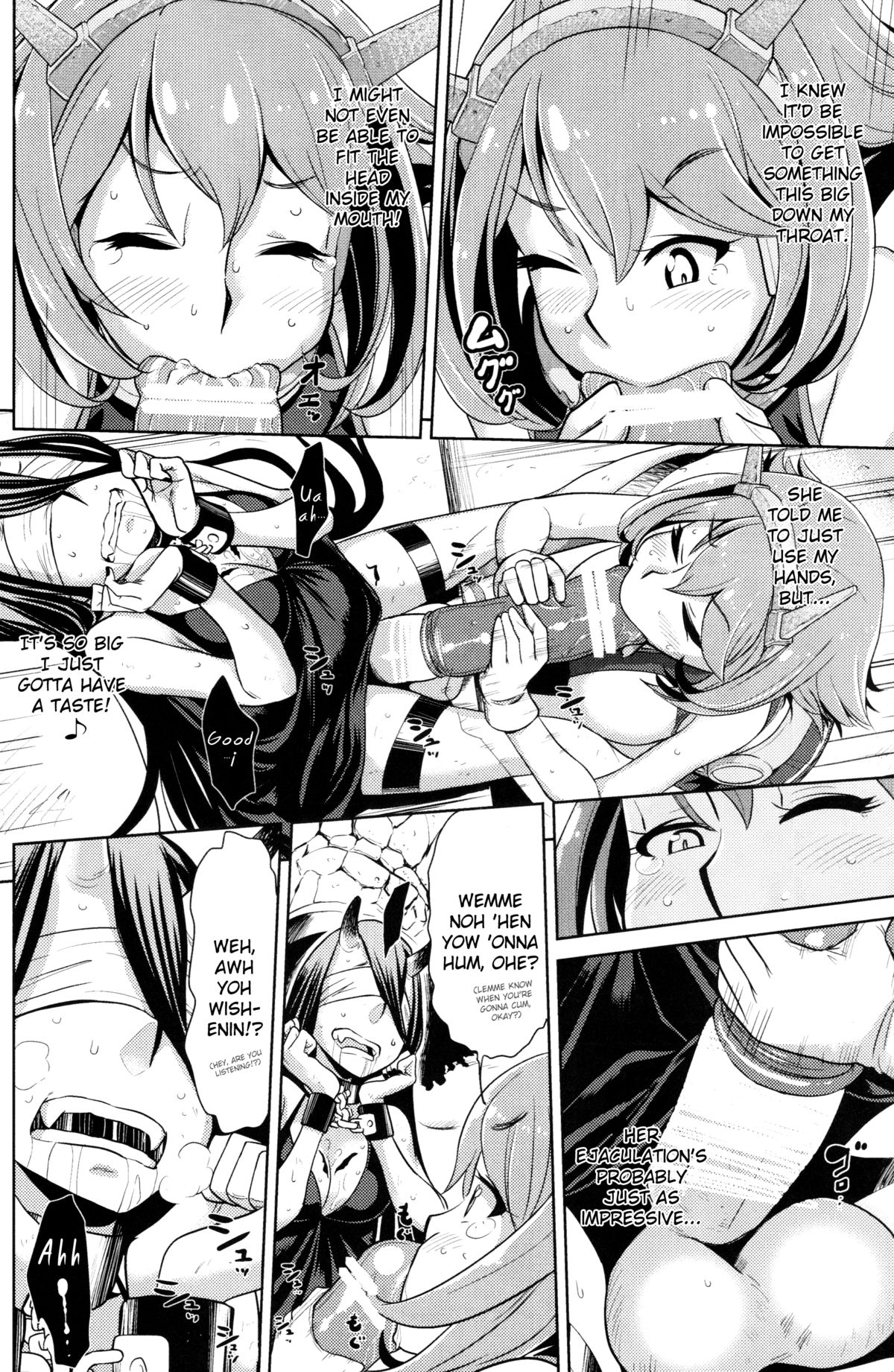 Slutty Mutsu-chan's Gathering Mission page 9