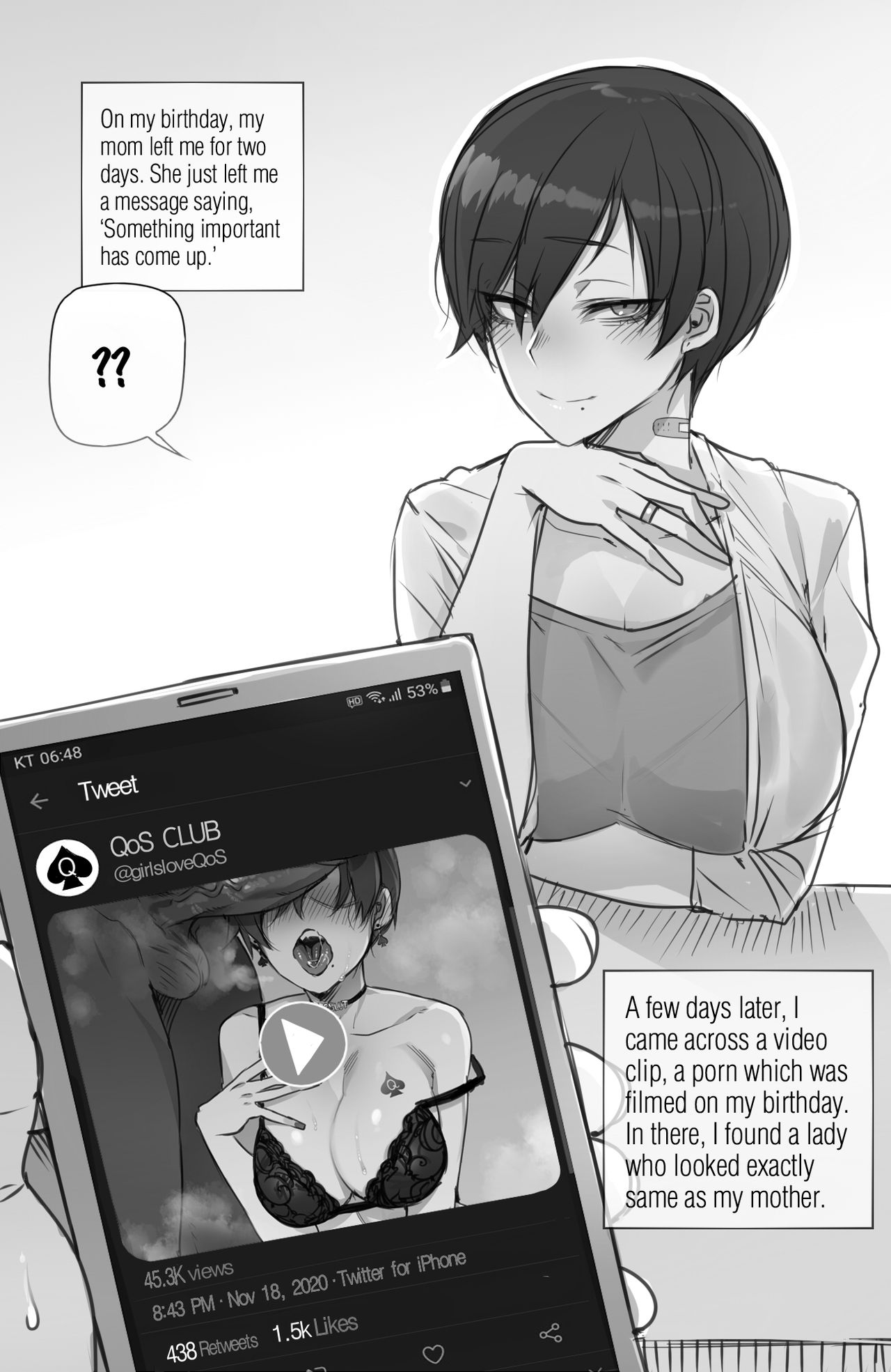 sluty mother page 1