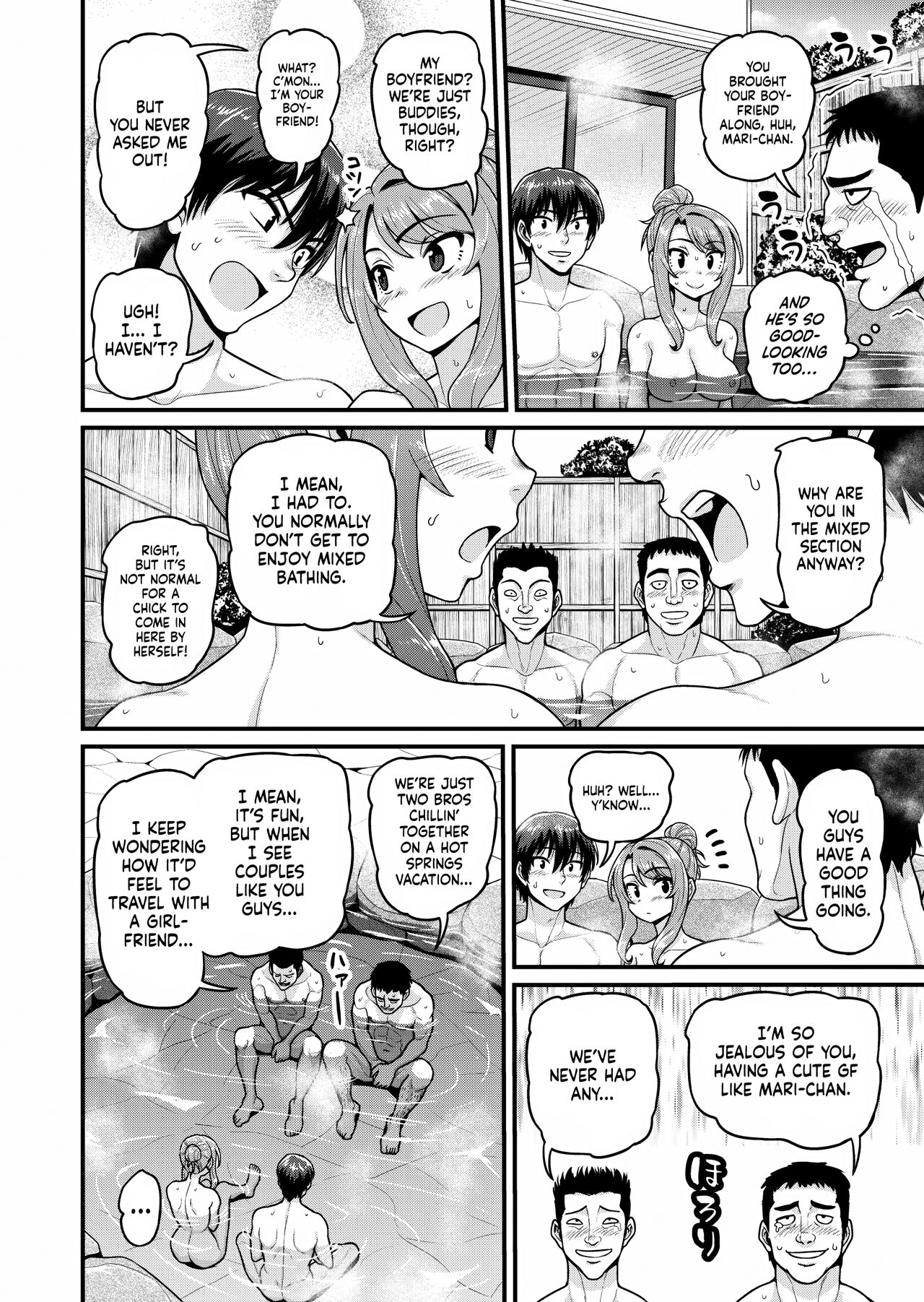 Smashing With Your Gamer Girl Friend at the Hot Spring page 15