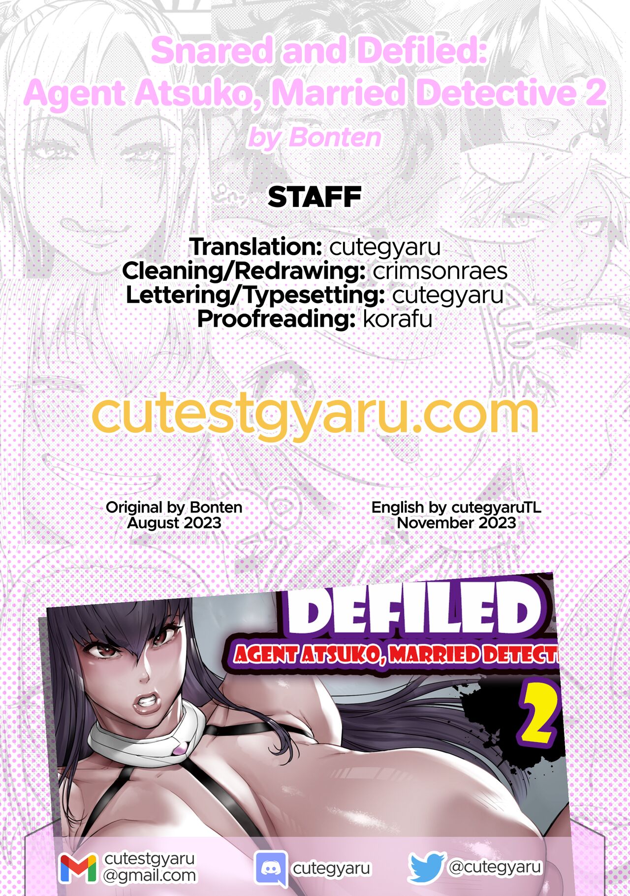 Snared and Defiled: Agent Atsuko, Married Detective 2 page 45