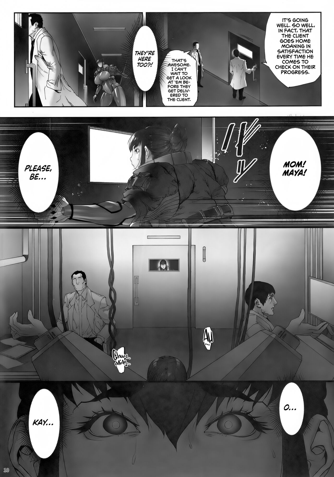 Snared and Defiled ~Agent Atsuko, Married Detective~ page 10