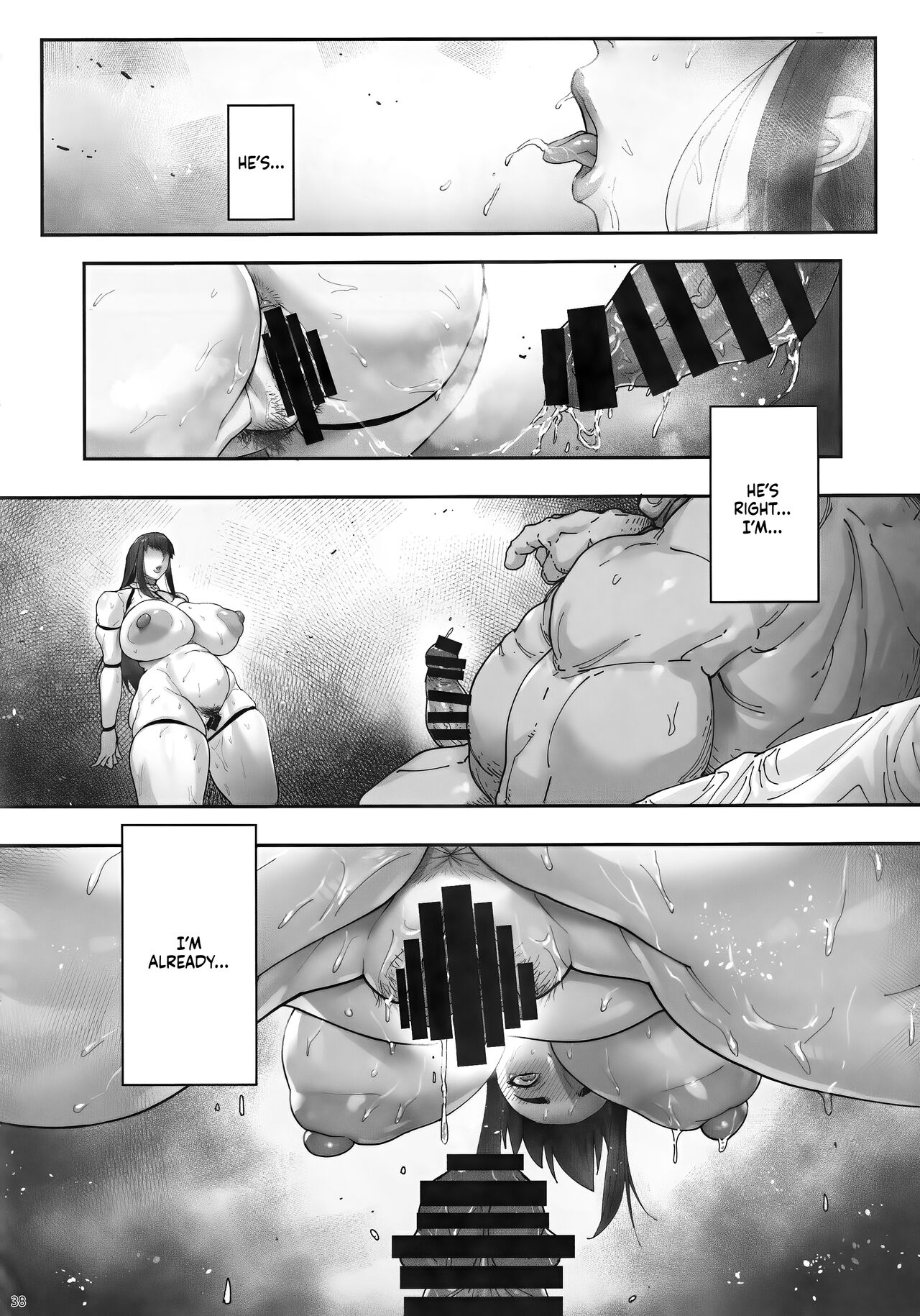 Snared and Defiled ~Agent Atsuko, Married Detective~ page 38