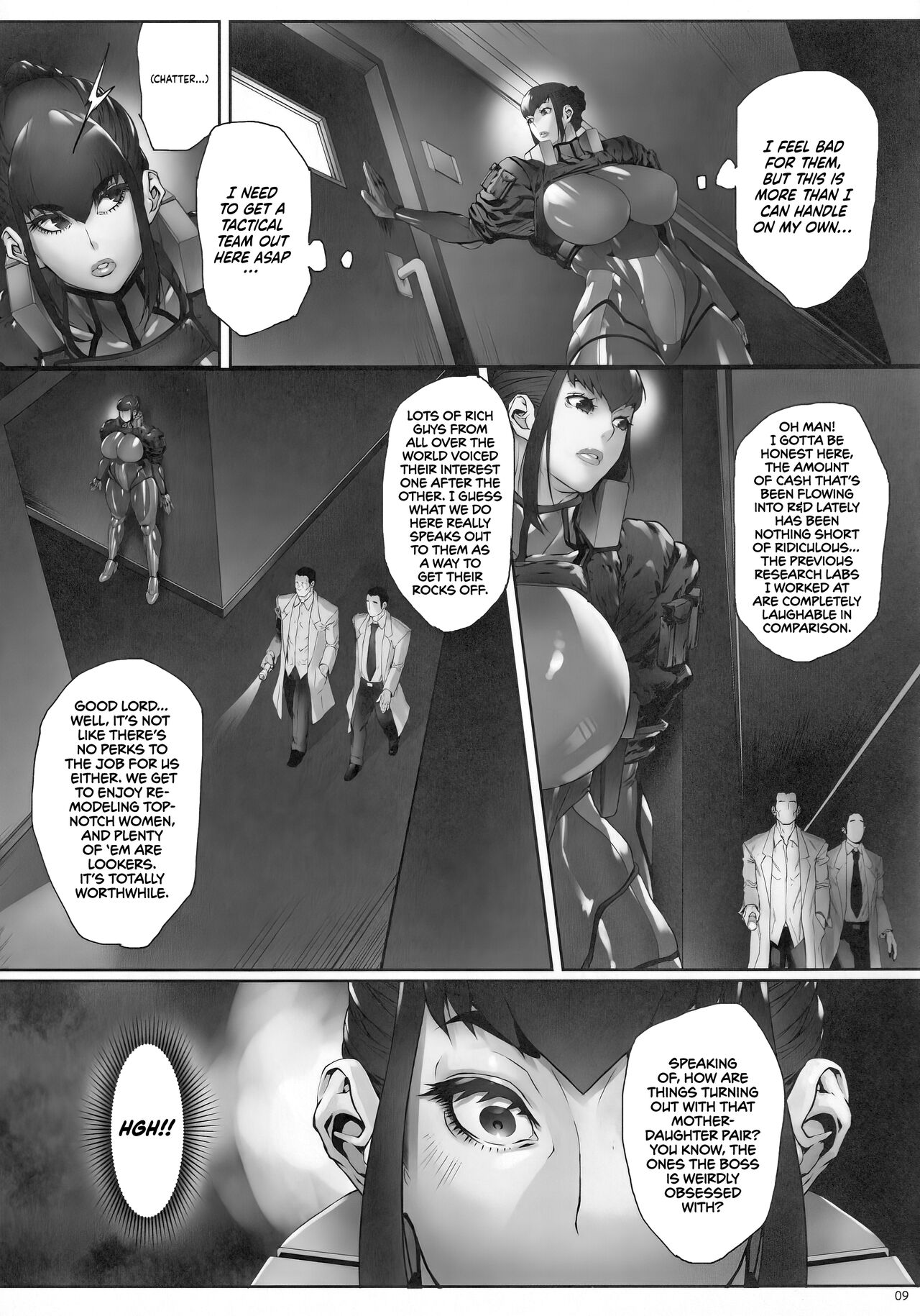 Snared and Defiled ~Agent Atsuko, Married Detective~ page 9