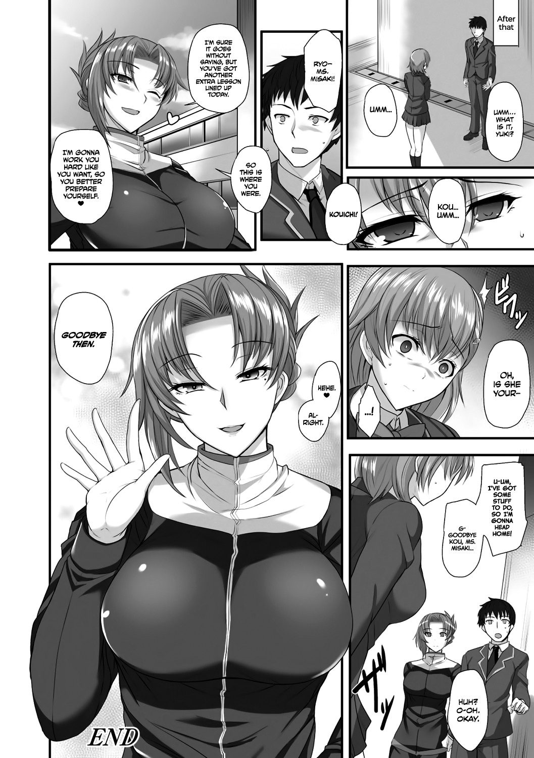 Snatched Away By Ms. Misaki's Special Lessons (2D Comic Magazine Ero Bitch ni Netorareta Otoko-tachi Vol. 2) [English] =TLL + mrwayne= page 24