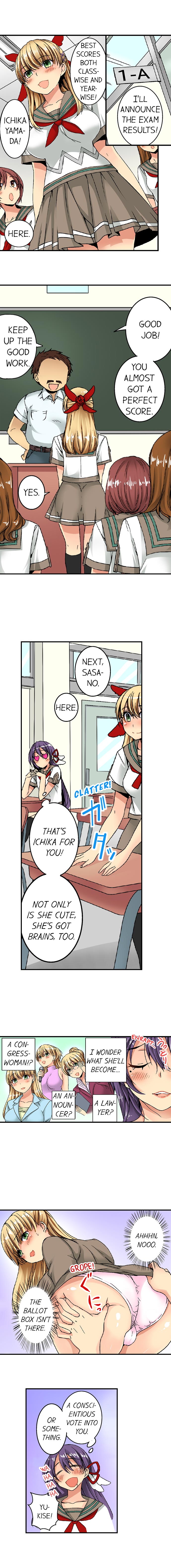 Sneaked Into A Horny Girls' School page 139