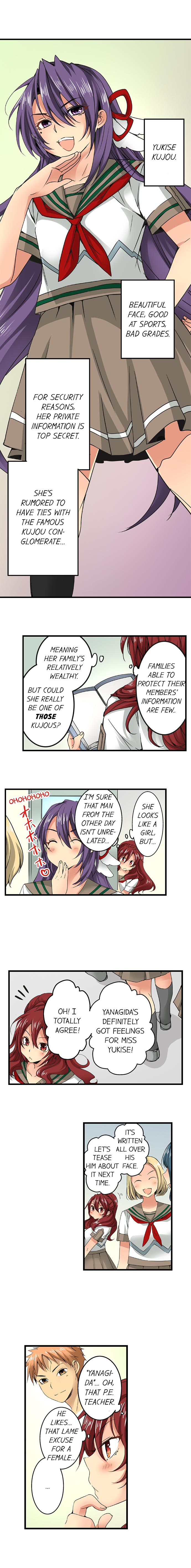 Sneaked Into A Horny Girls' School page 166