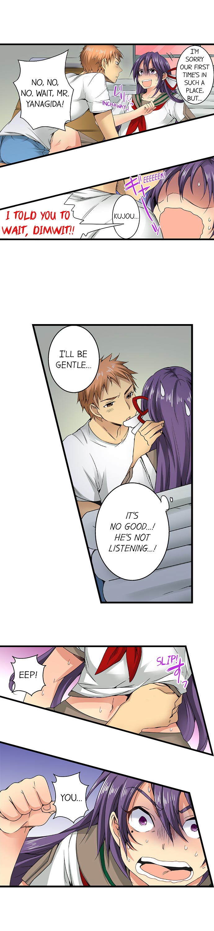 Sneaked Into A Horny Girls' School page 171