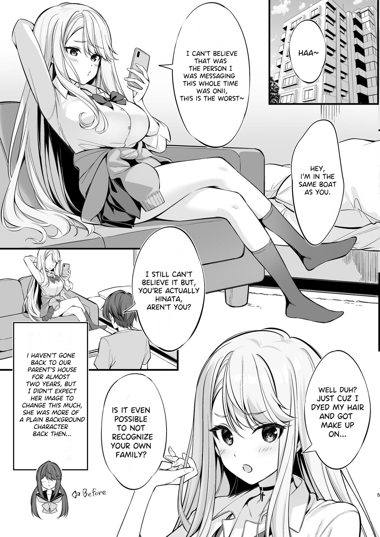 SNS de Deatta no wa Gyaru-ka shita Imouto Deshita page 4