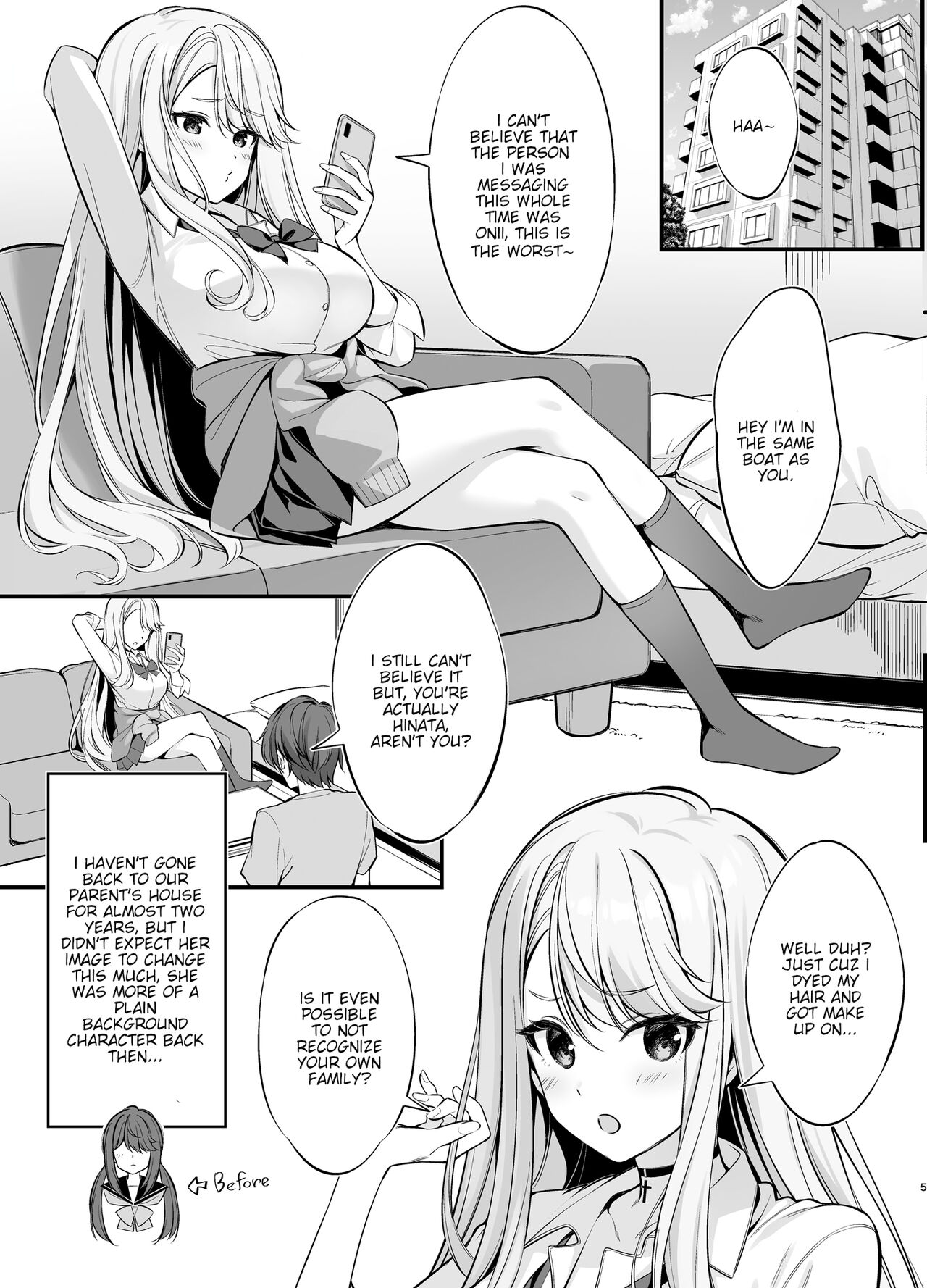 SNS de Deatta no wa Gyaru-ka shita Imouto Deshita page 4