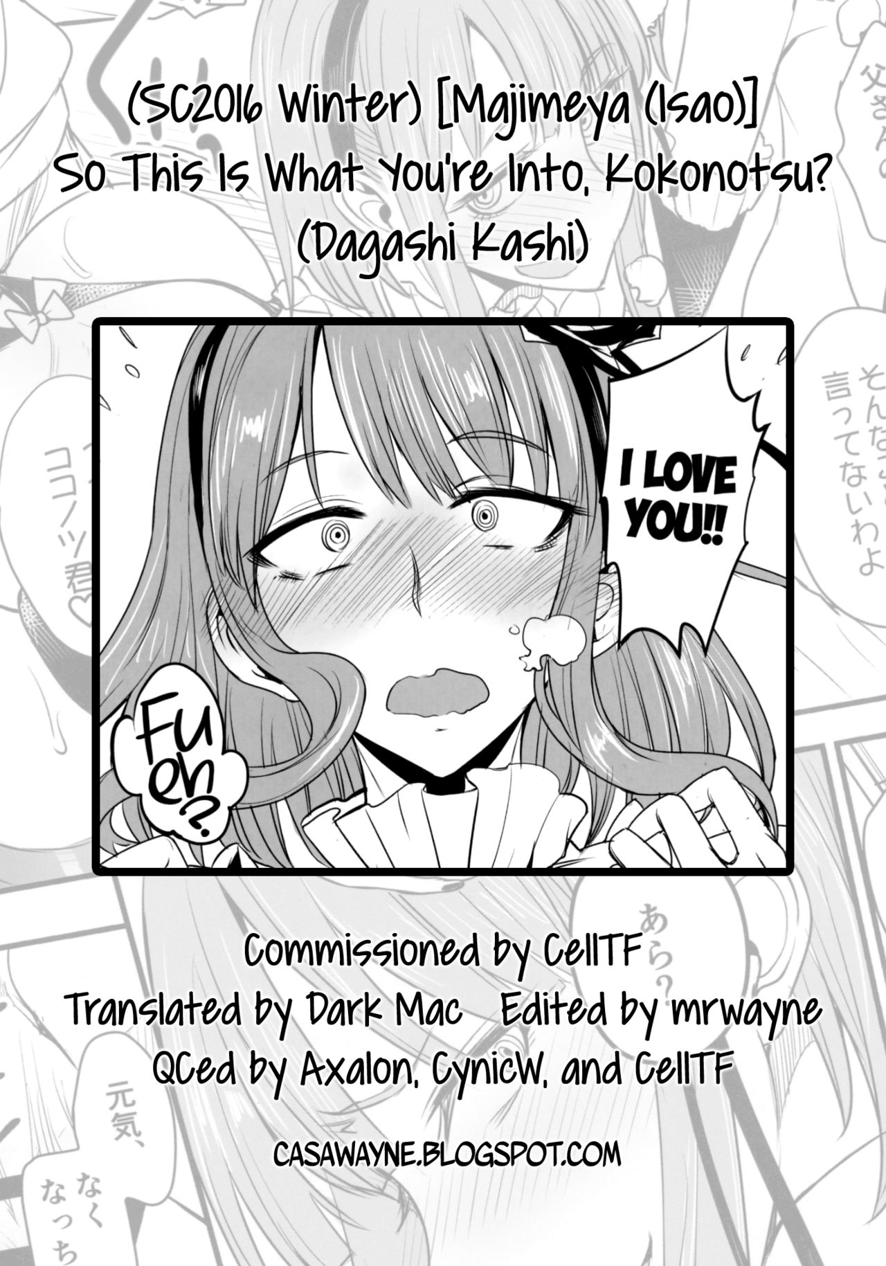 So This Is What You're Into, Kokonotsu? (Dagashi Kashi) [English] =Dark Mac + CW= page 27
