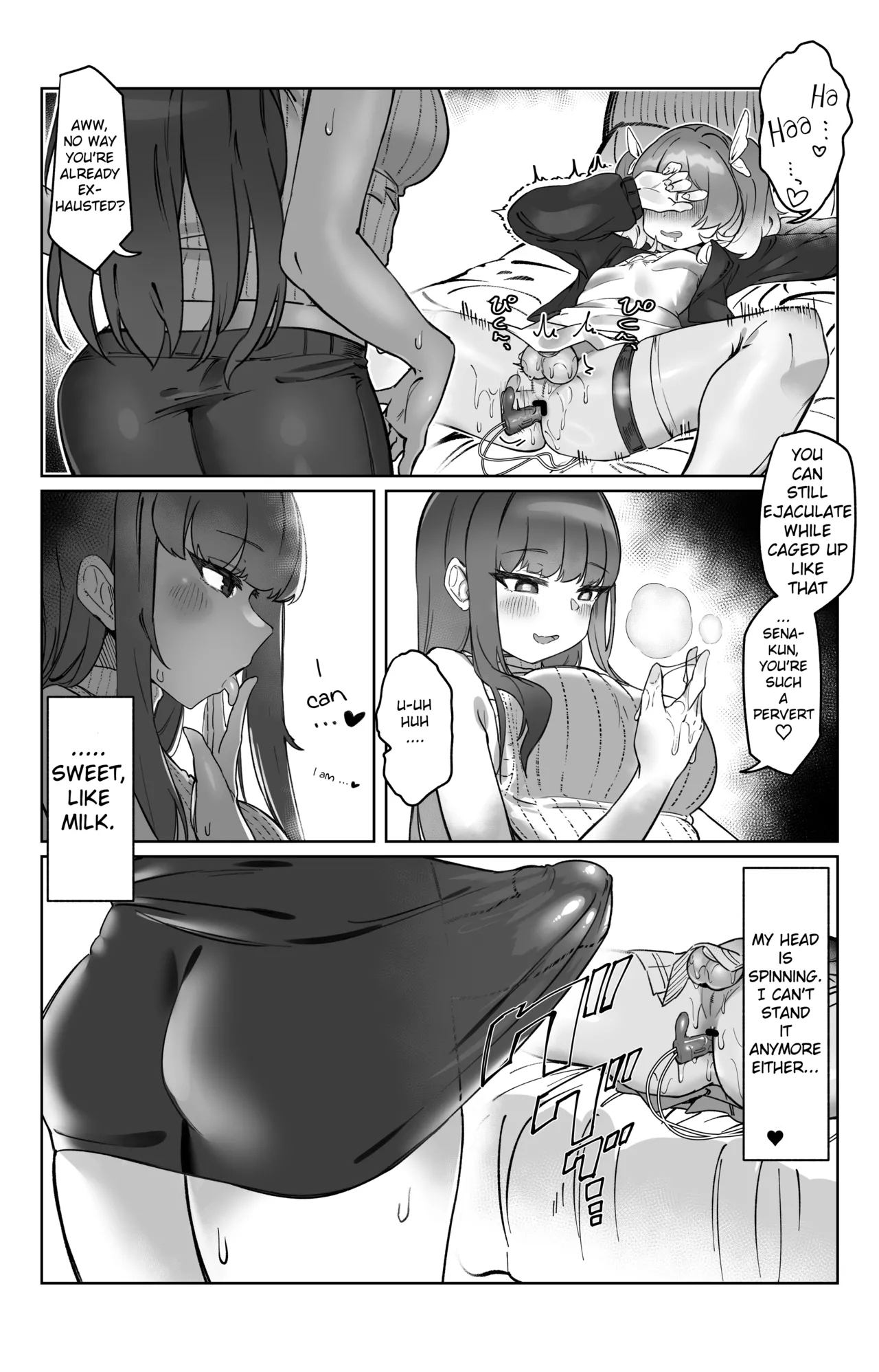 “Sokubaku” no Tsuyoi Futanari Kanojo to Suki na dake page 10