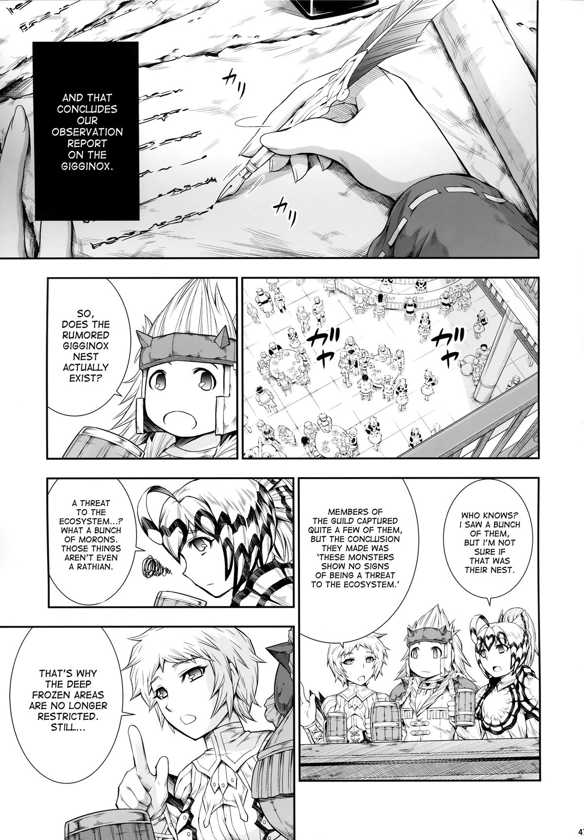 Solo Hunter no Seitai 4 The fifth part page 38