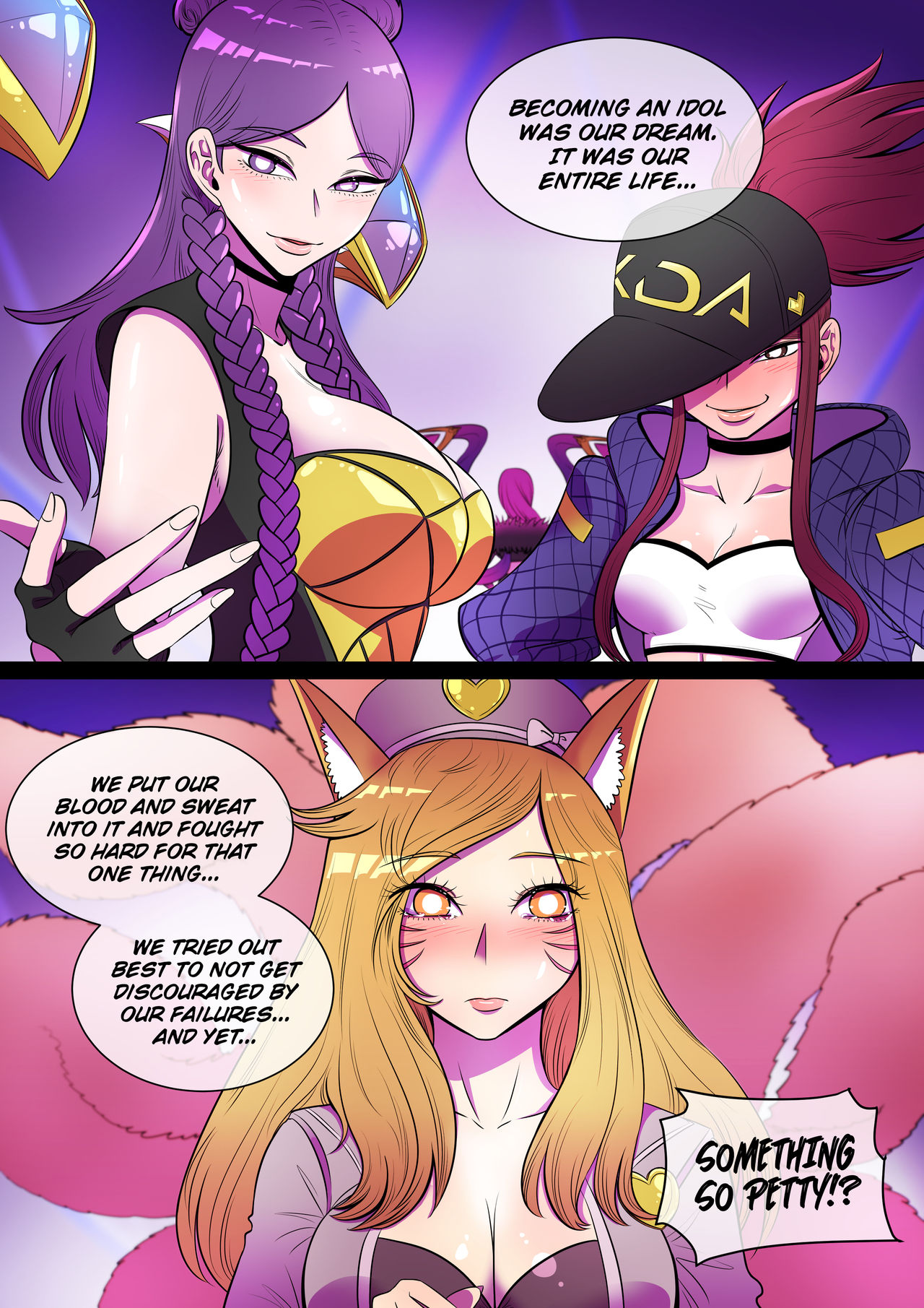 Something I want to protect. (Evelynn x Ahri) English page 8