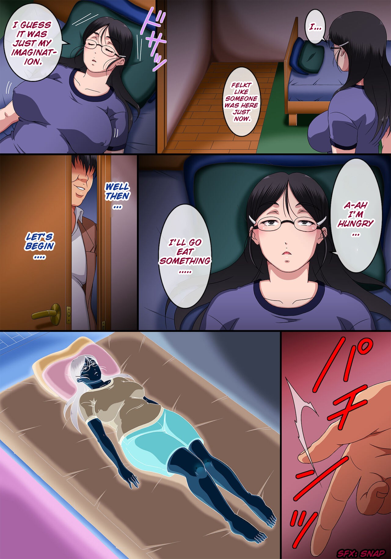 Something unbelievable happened when I stopped time for 1 month and violated a 42 year old hikikomori woman page 6