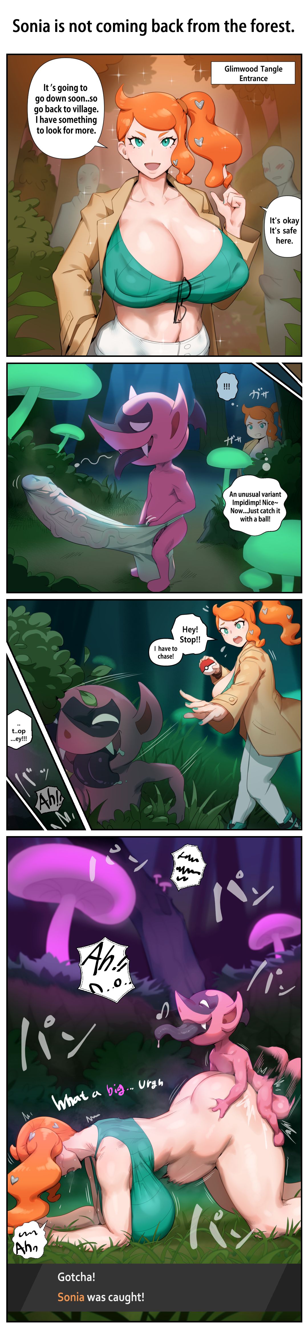 Sonia is not Coming Back from the Forest. page 5