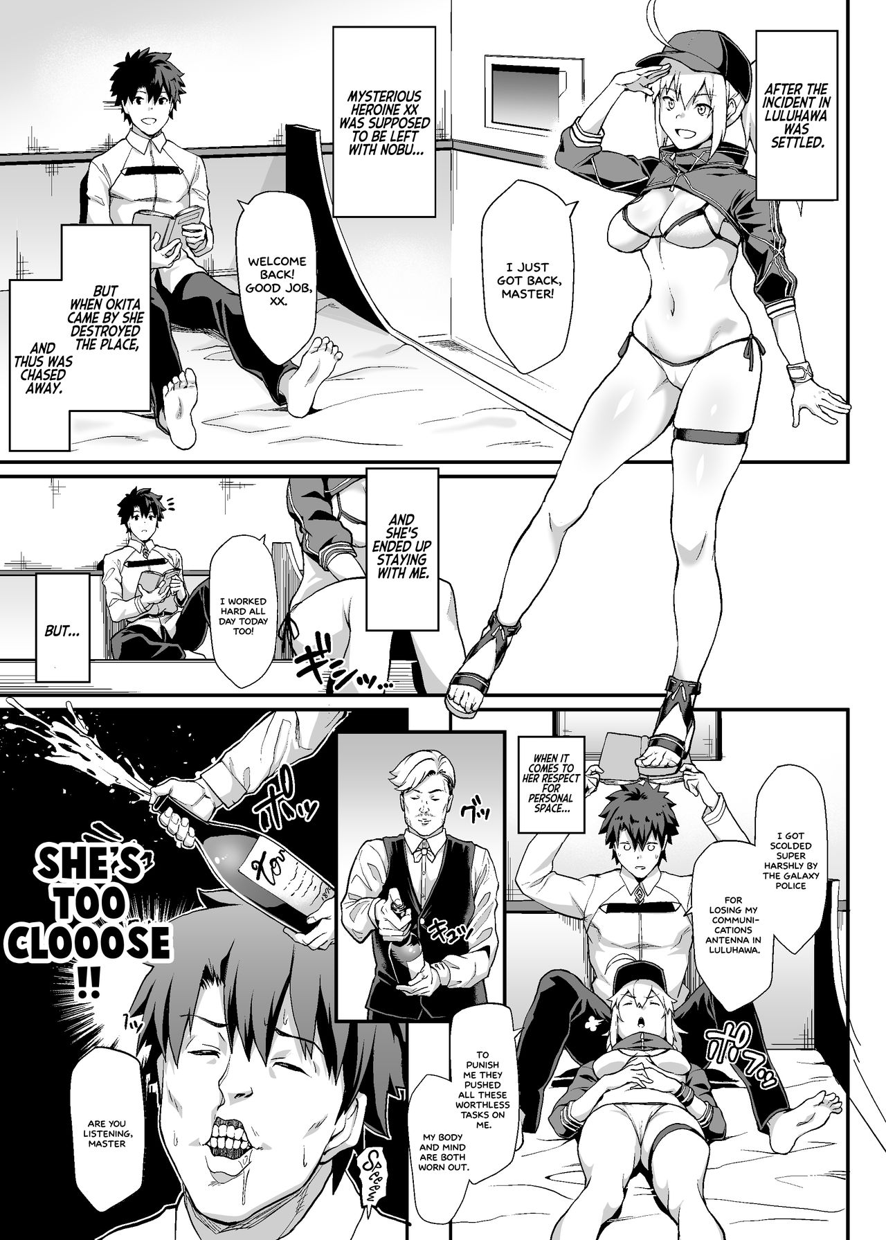 Sore wa Kyorikan ga Chikasugiru Heroine XX ga Warui yo (Fate/Grand Order) [Digital] [English] =White Symphony= page 2