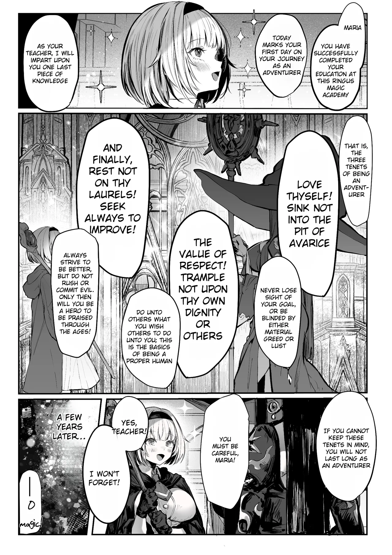 Sorry I Became a Sacred Sage ♥ Chapter 1 - Even Though I Have to Hold Back page 2