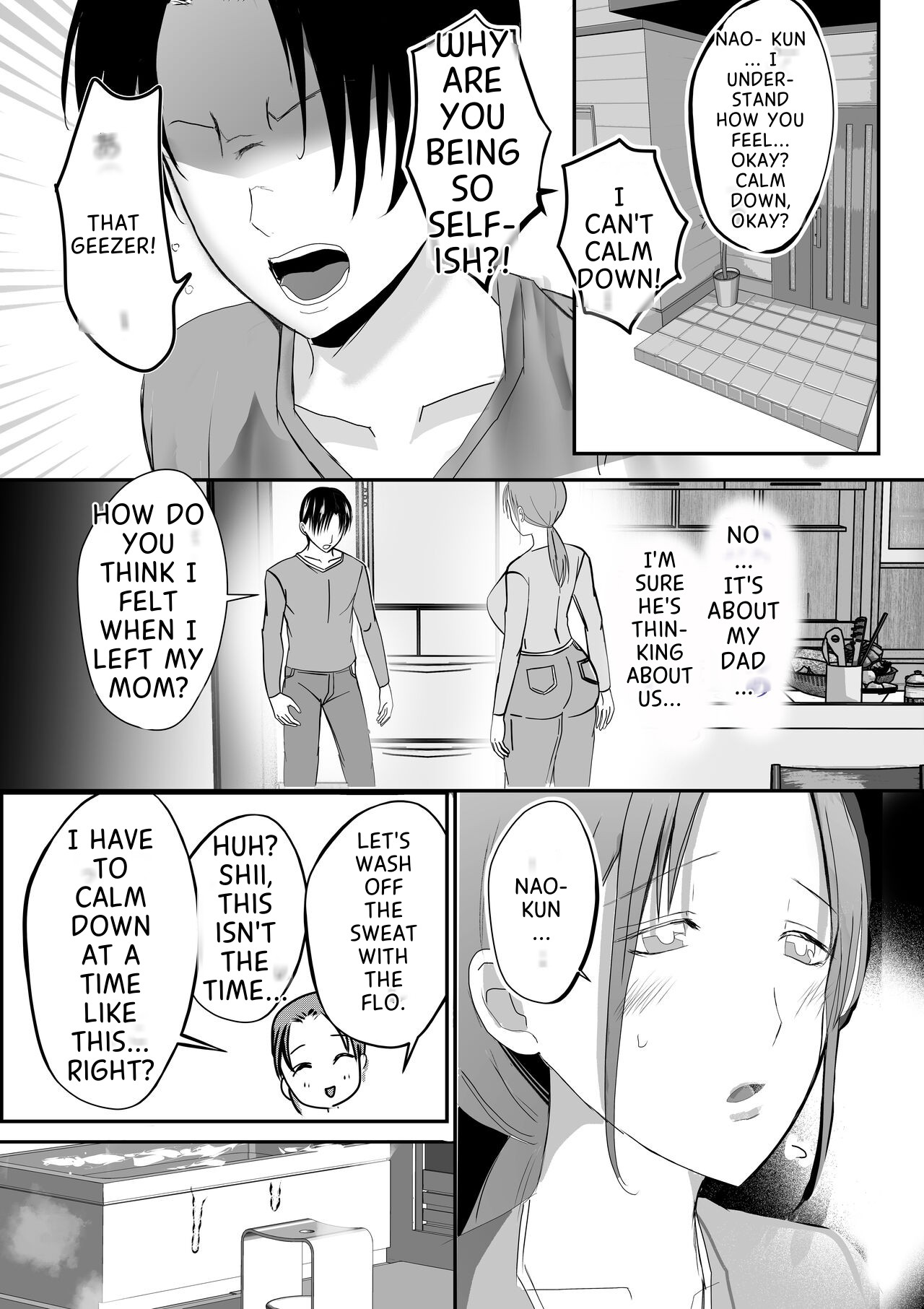 Soshite Kaa-san wa Ore no Ko o Haramu Bonyuu Kaa-san no Naka ni Modoritai Kanketsuhen page 24