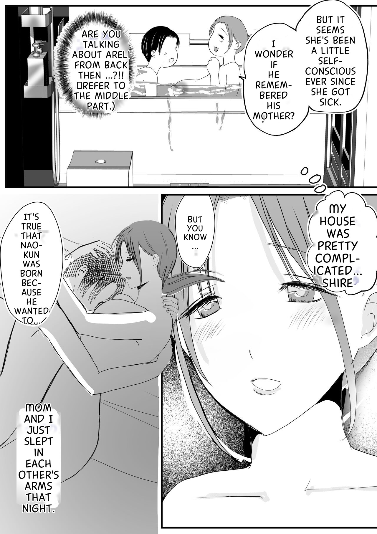 Soshite Kaa-san wa Ore no Ko o Haramu Bonyuu Kaa-san no Naka ni Modoritai Kanketsuhen page 26
