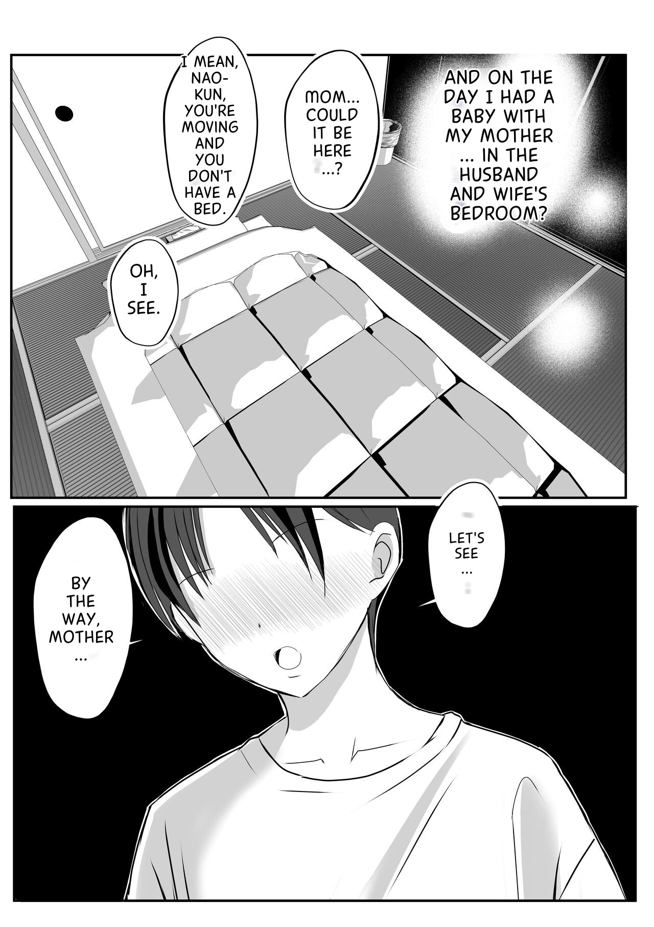 Soshite Kaa-san wa Ore no Ko o Haramu Bonyuu Kaa-san no Naka ni Modoritai Kanketsuhen page 28