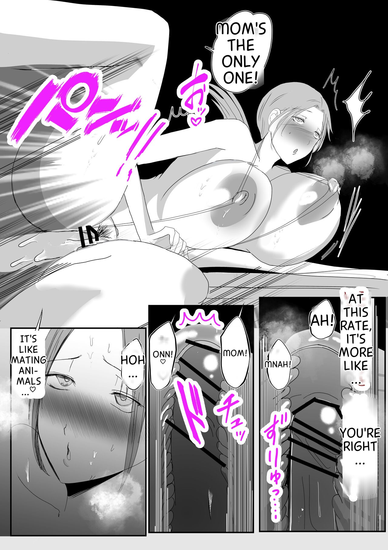 Soshite Kaa-san wa Ore no Ko o Haramu Bonyuu Kaa-san no Naka ni Modoritai Kanketsuhen page 39