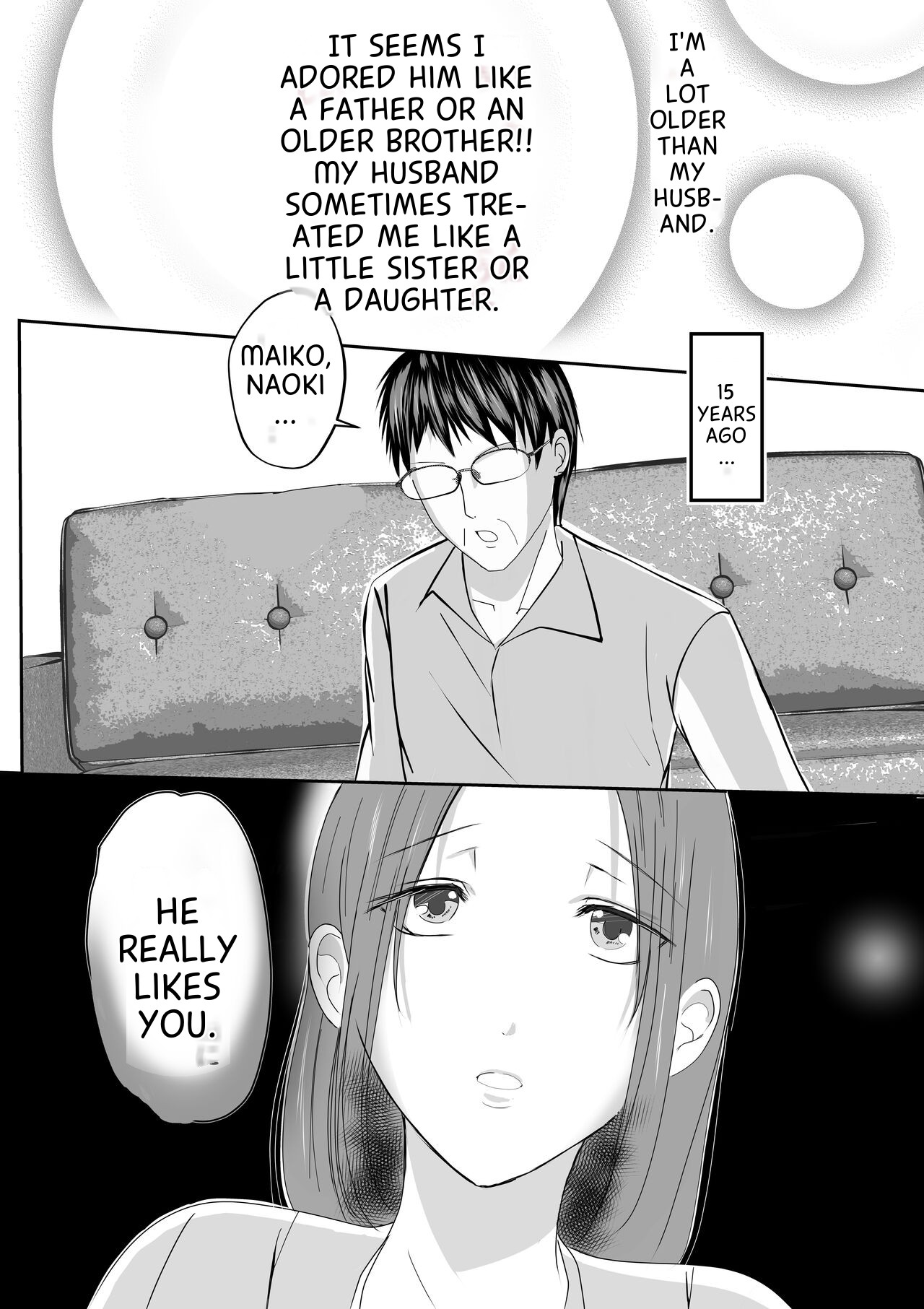 Soshite Kaa-san wa Ore no Ko o Haramu Bonyuu Kaa-san no Naka ni Modoritai Kanketsuhen page 64