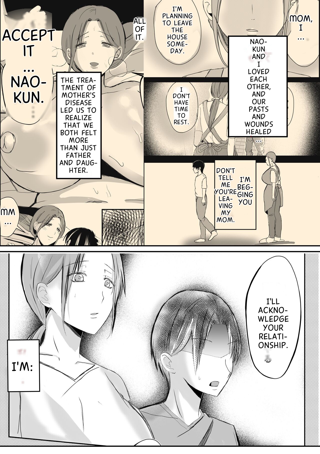Soshite Kaa-san wa Ore no Ko o Haramu Bonyuu Kaa-san no Naka ni Modoritai Kanketsuhen page 66