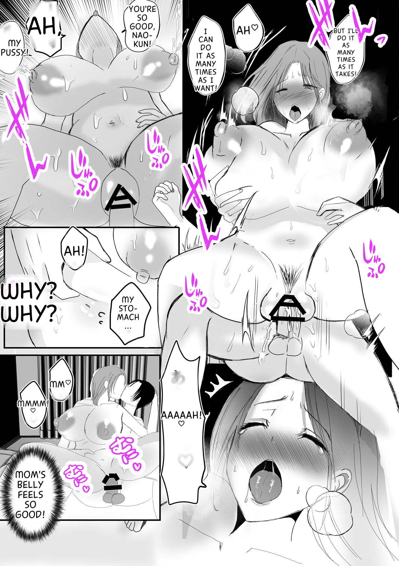 Soshite Kaa-san wa Ore no Ko o Haramu Bonyuu Kaa-san no Naka ni Modoritai Kanketsuhen page 82