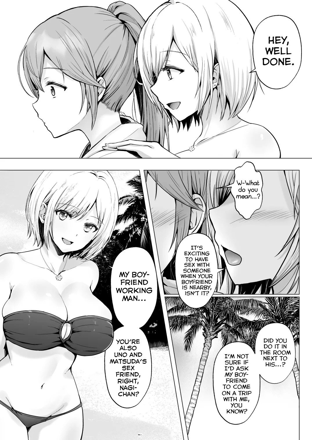 Soshite Kyou mo Moteasobareru 2 ~Circle Umi Gasshuku Hen~ page 22
