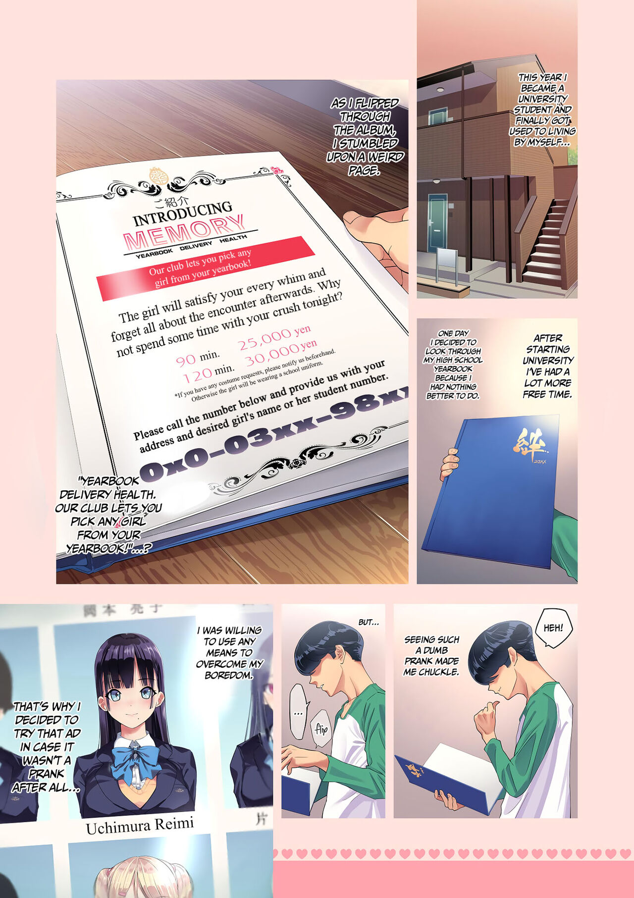 SotsuAl DeliHeal -Sotsugyou Album kara Classmate o Shimei Dekiru Fushigi na DeliHeal- page 2