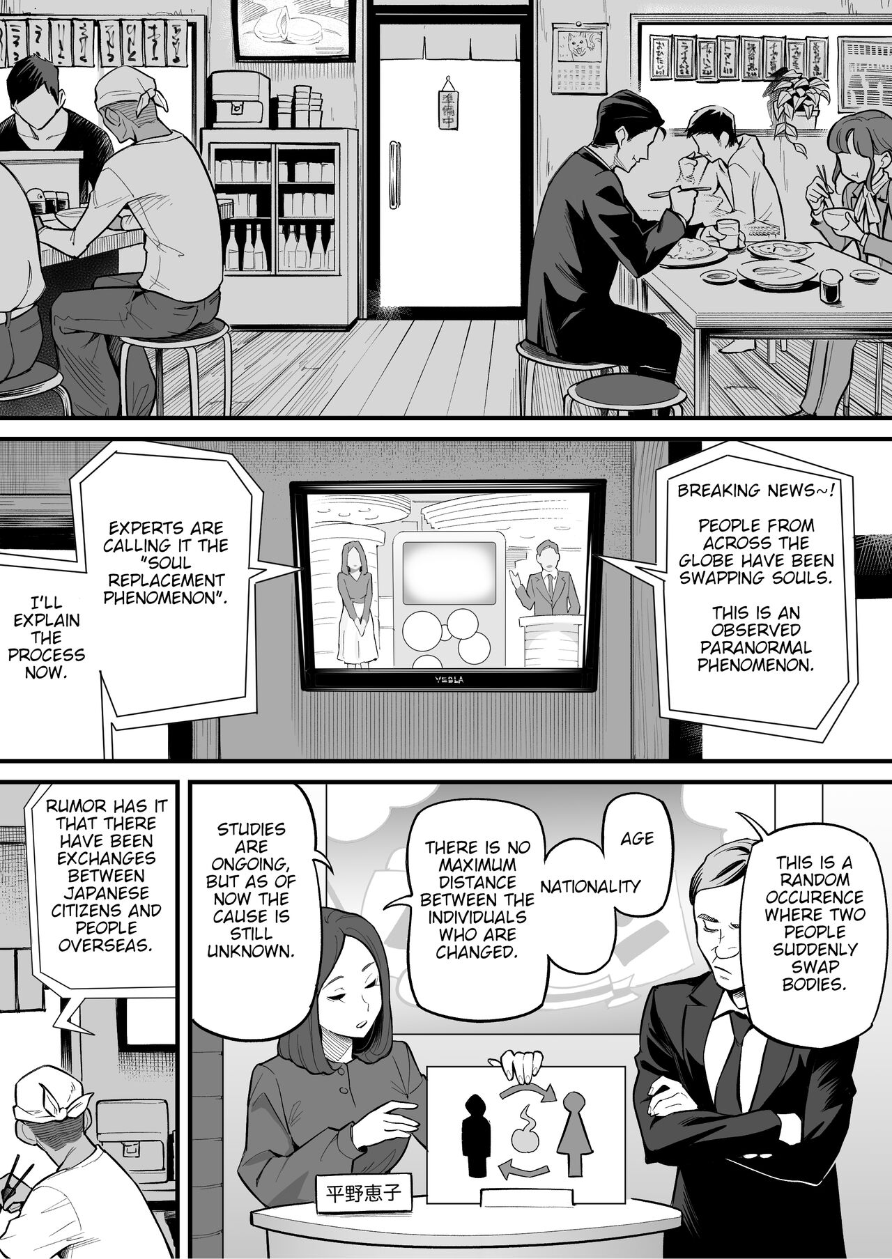 Soul Swapping Phenomenon -Case 1 Shiori Fukami- page 10