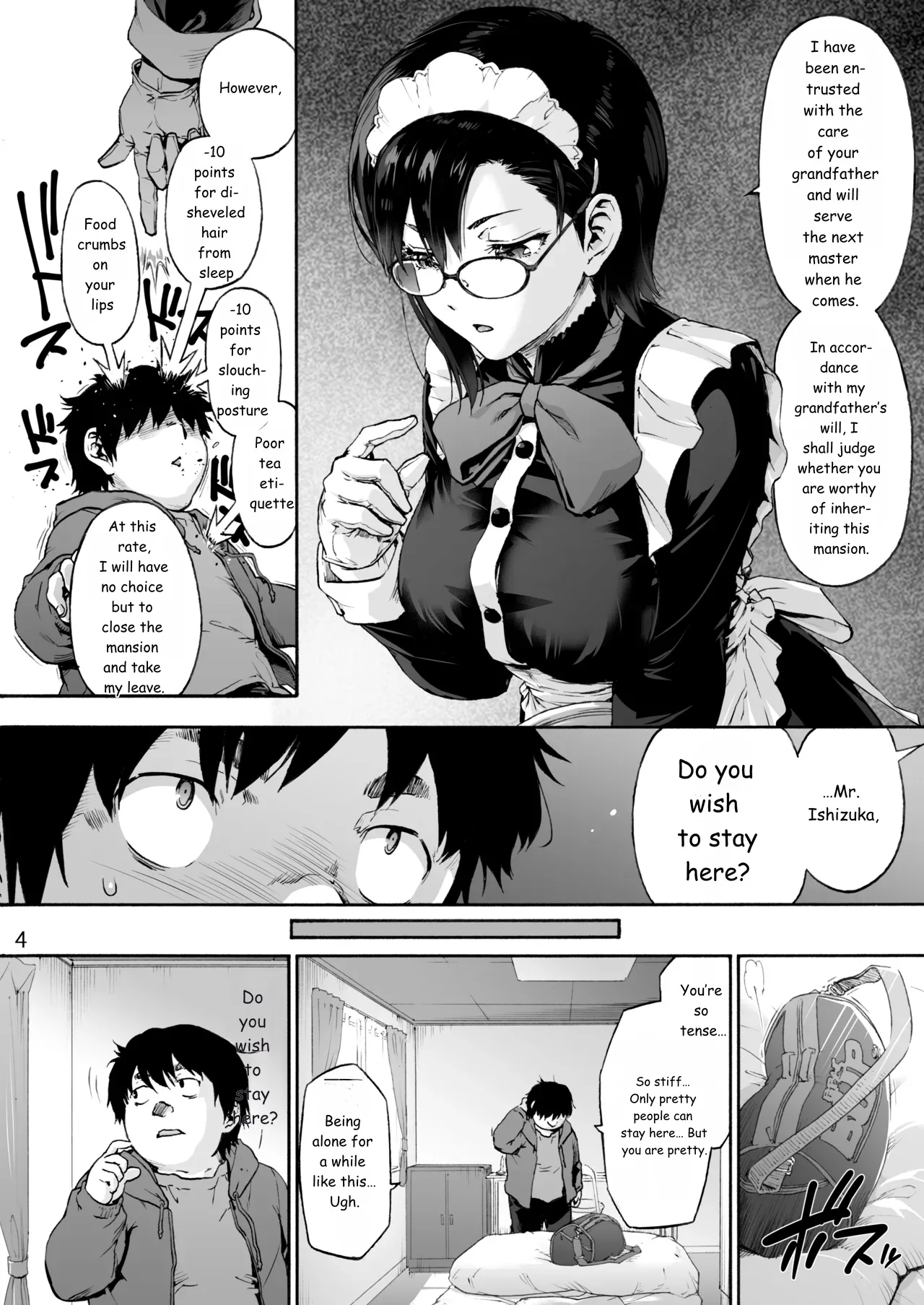 Sousou meikan Futanari Maidsan wa Seiyoku ga Tsuyoi page 6