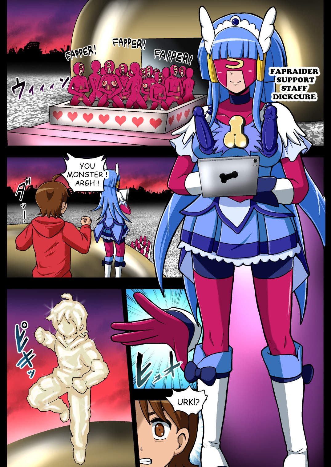 Space Invaders DickCure full color page 33