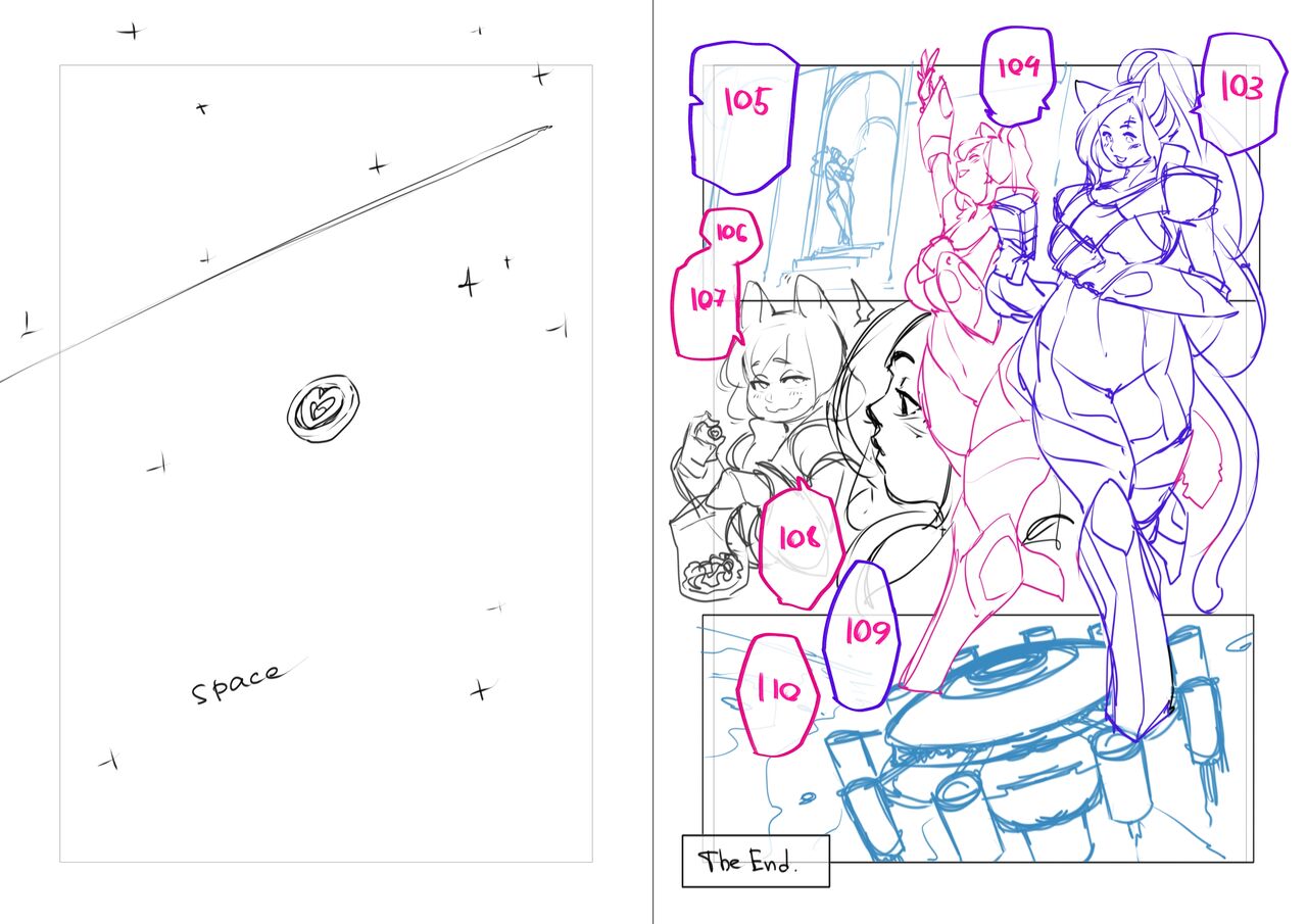 Space Kitty Drive page 17