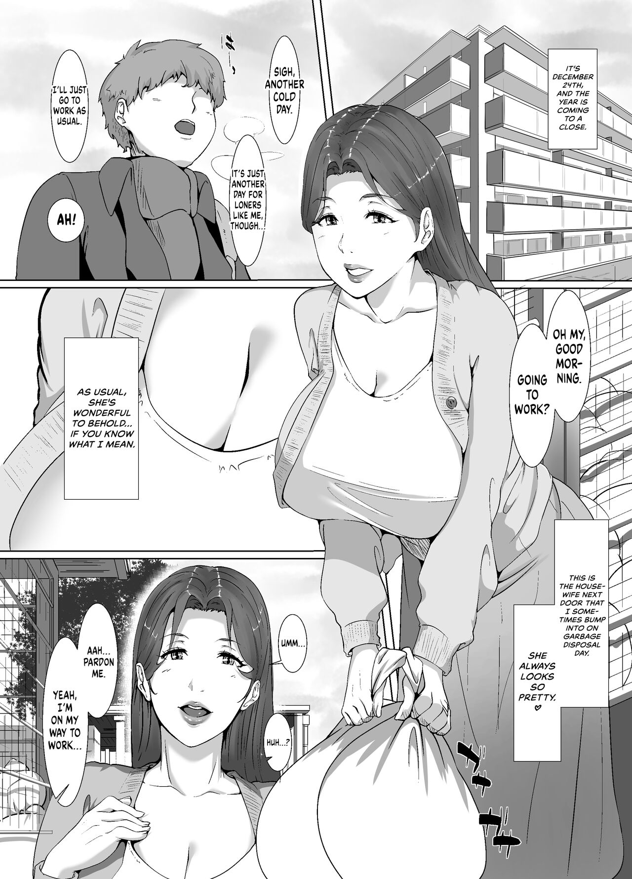 Spending Christmas Eve With the Housewife Next Door page 4