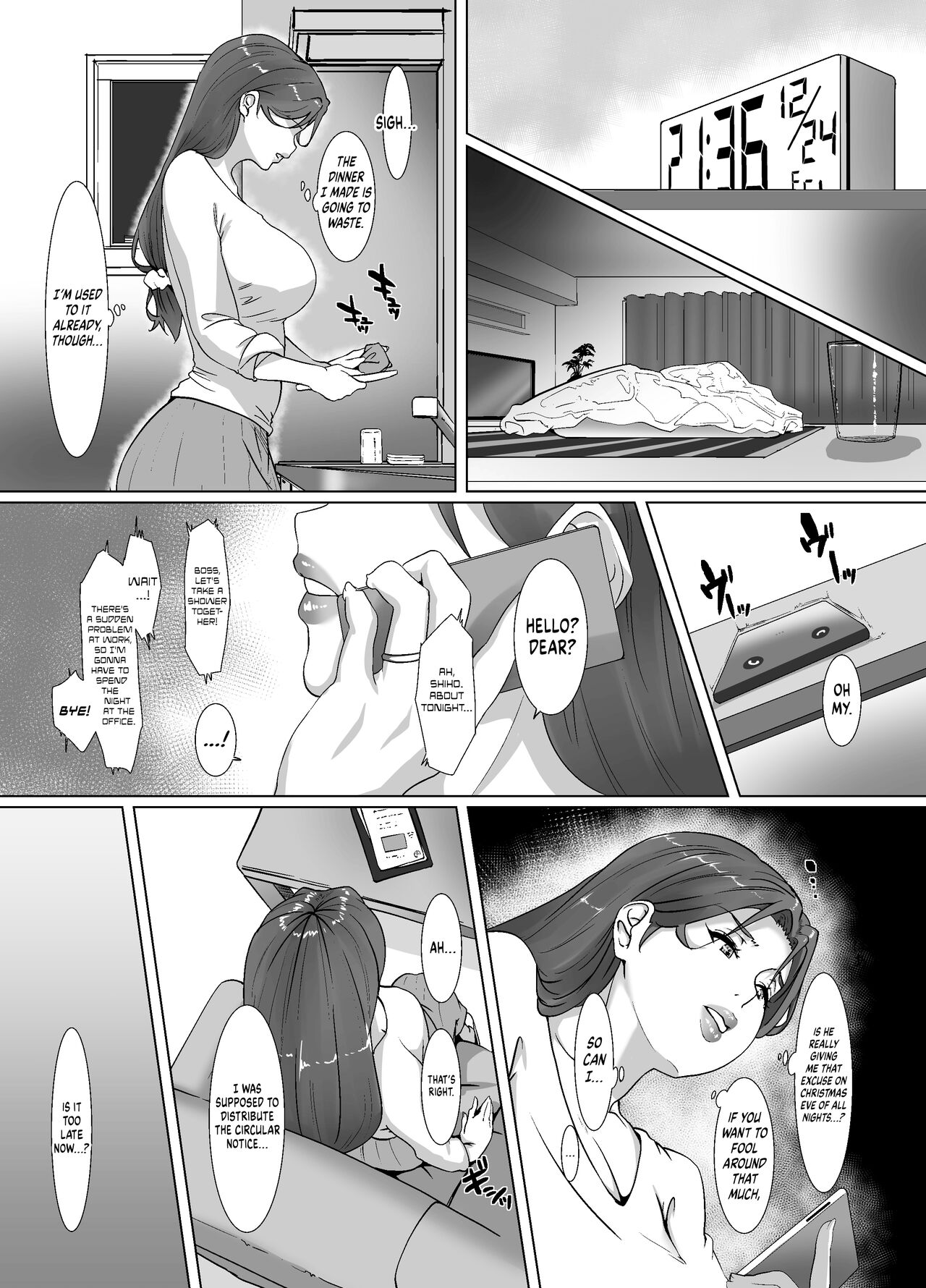 Spending Christmas Eve With the Housewife Next Door page 8