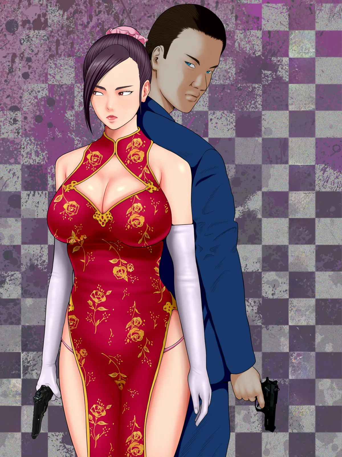 Spy Wife and Mafia’s Son 1 ~Black Gyaru Police Officer~ page 3