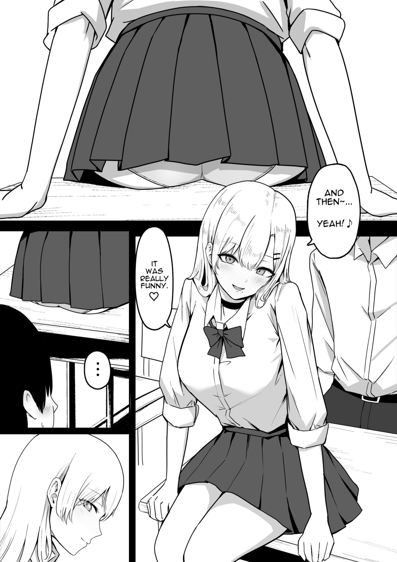 Squeezed Dry by a Naughty High School Gyaru page 3