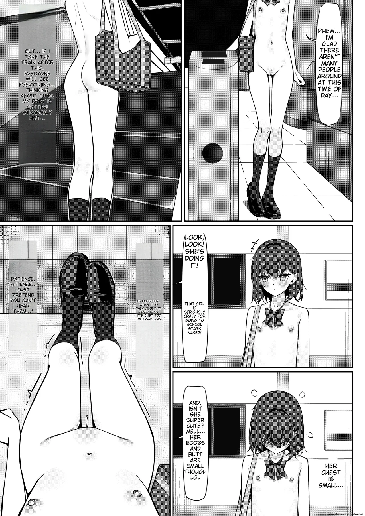 Starting today, I'll be going to school naked① page 13