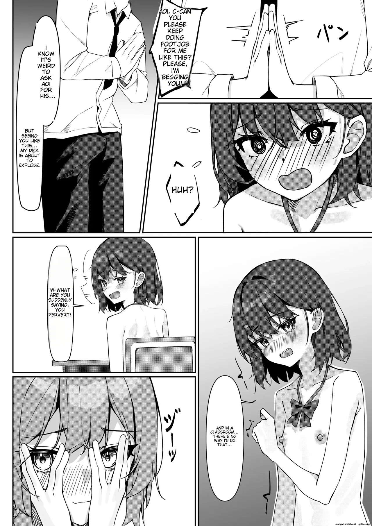 Starting today, I'll be going to school naked① page 22