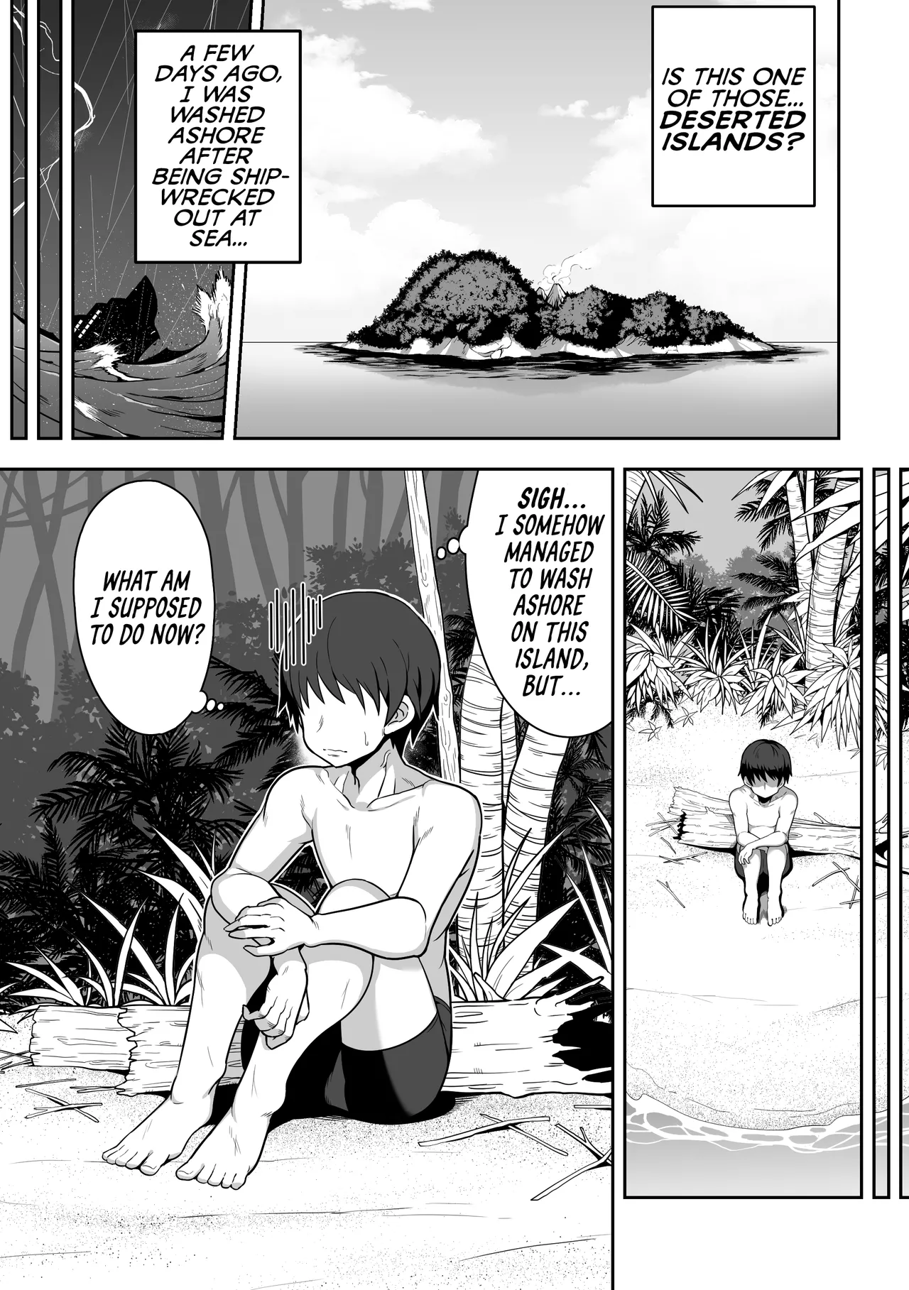 Steamy, Sweaty Sex with A Plump Ass Amazoness on A Deserted Island page 2