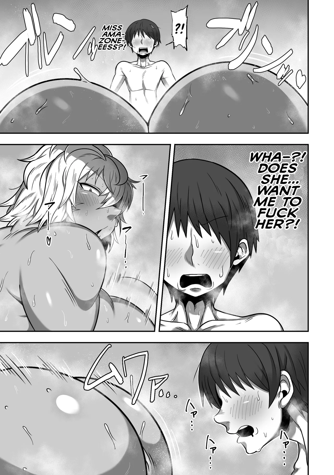 Steamy, Sweaty Sex with A Plump Ass Amazoness on A Deserted Island page 26