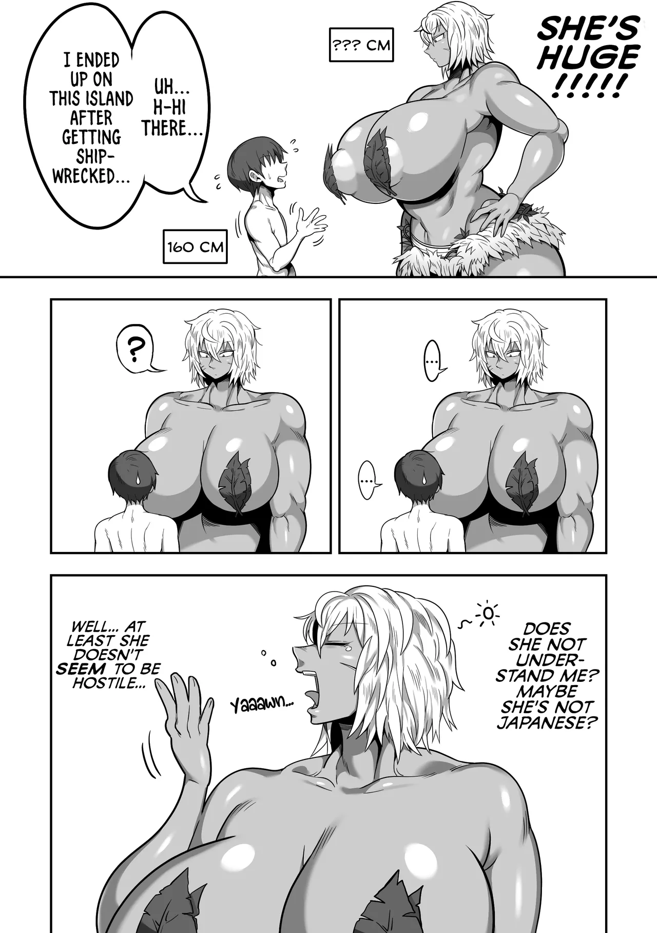 Steamy, Sweaty Sex with A Plump Ass Amazoness on A Deserted Island page 5